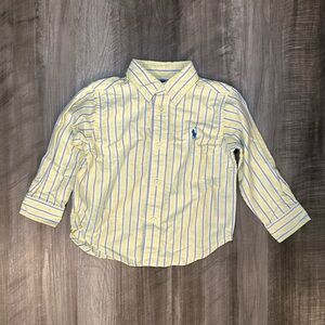 Ralph Lauren Long Sleeve Button Down - 24M